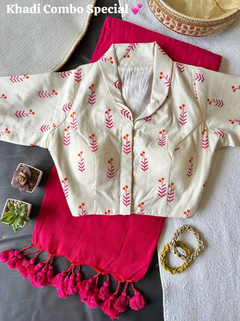 Pure Cotton Designer Blouse