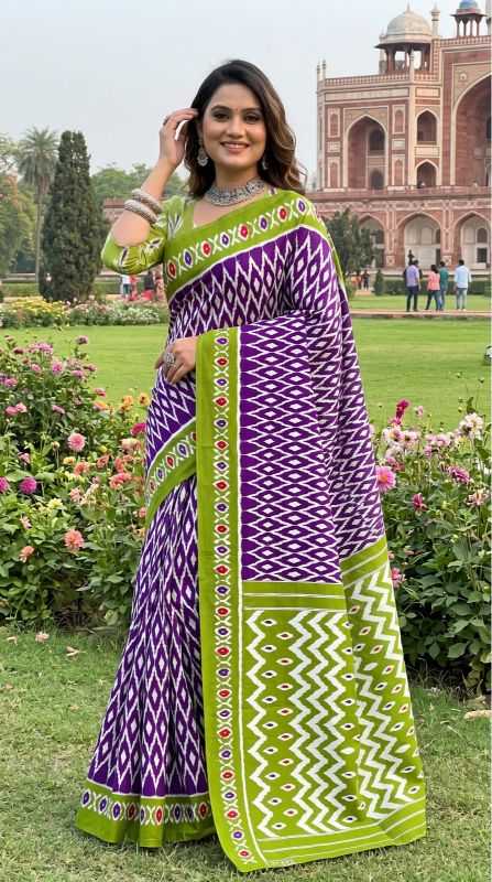 Pure Cotton Designer Saree JT-138831