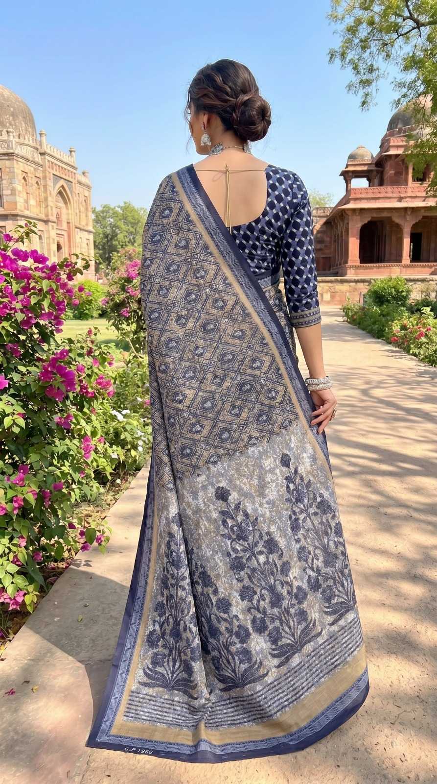 Pure Cotton Designer Saree JT-138832