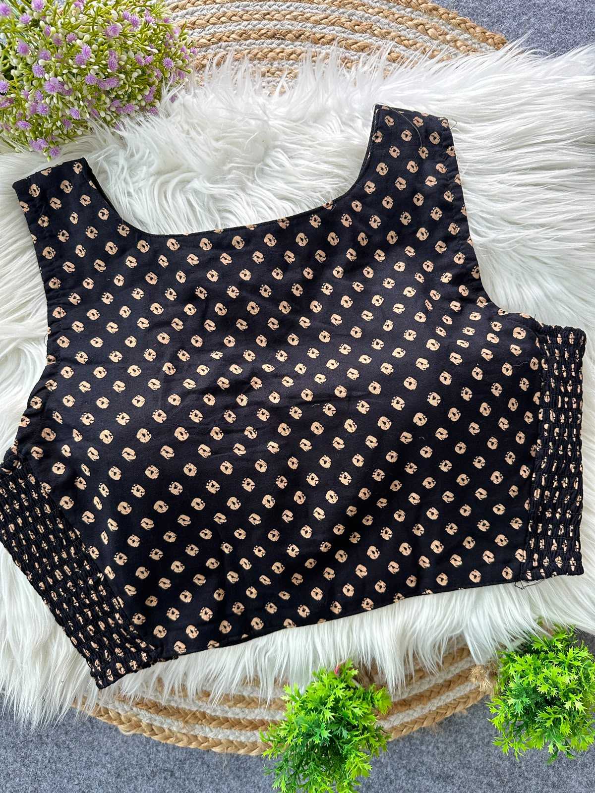 Pure Cotton Printed Blouse