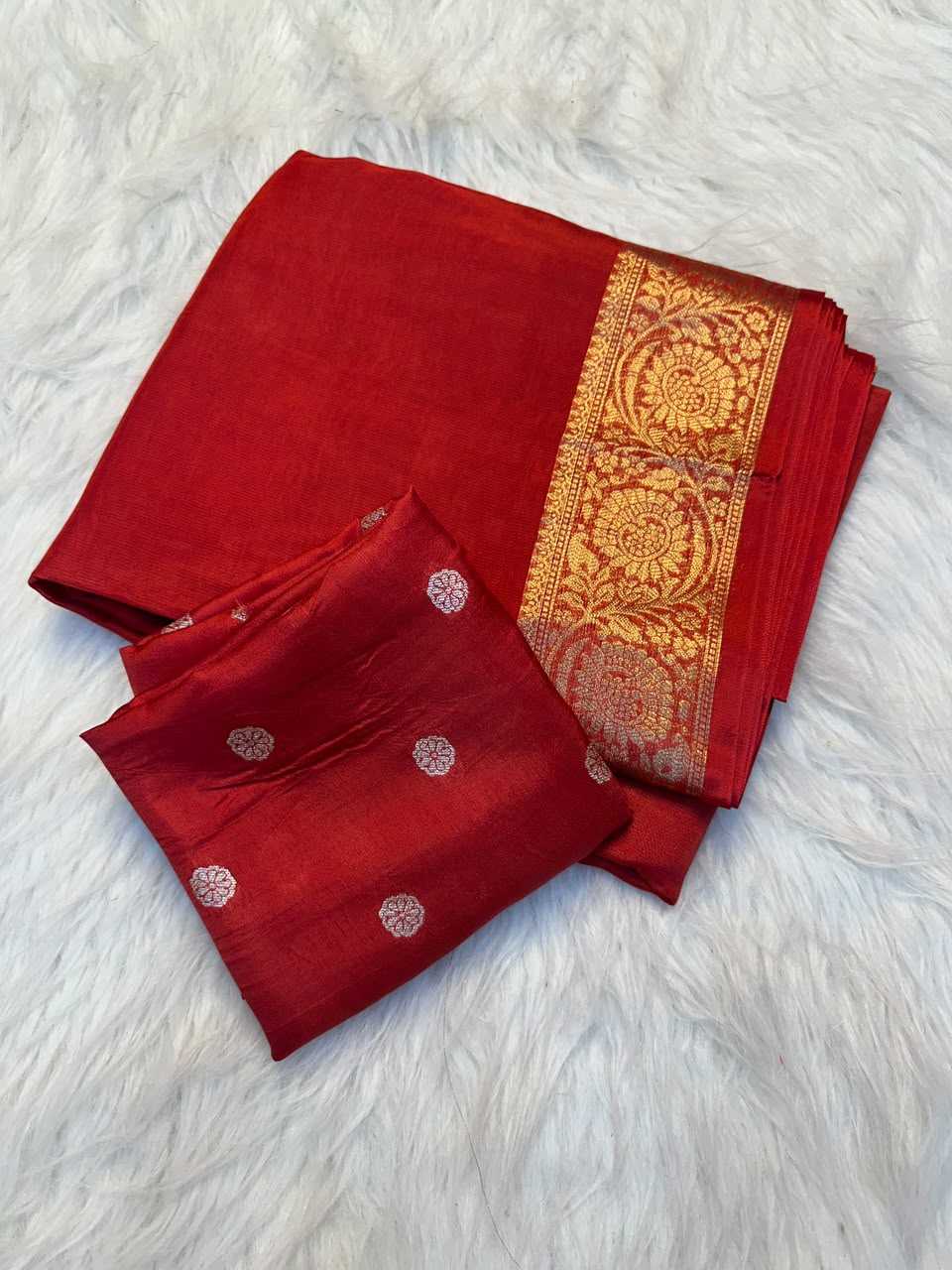 Pure Crepe Designer Saree