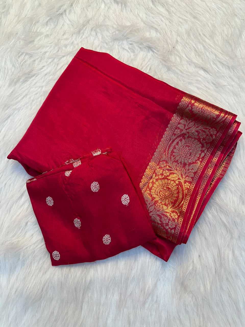 Pure Crepe Designer Saree