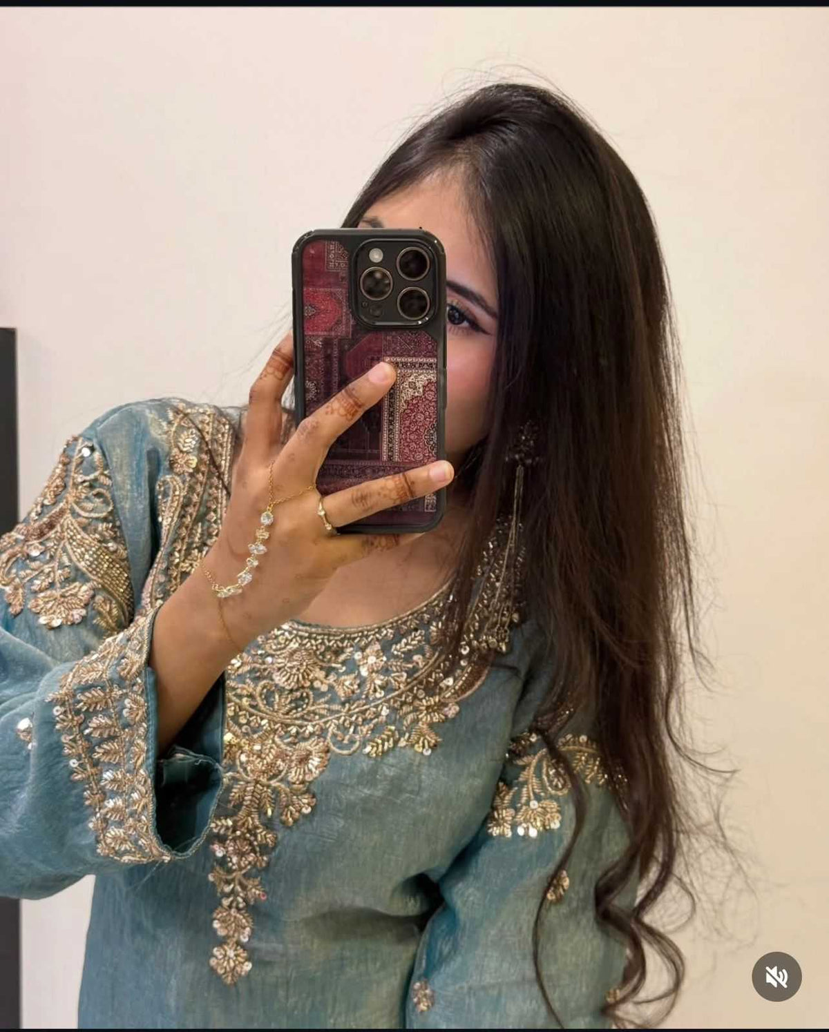 Pure Silk Embroidery Suit JT-143176