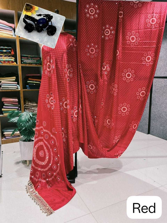 Pure Silk Soft Saree in Purple
