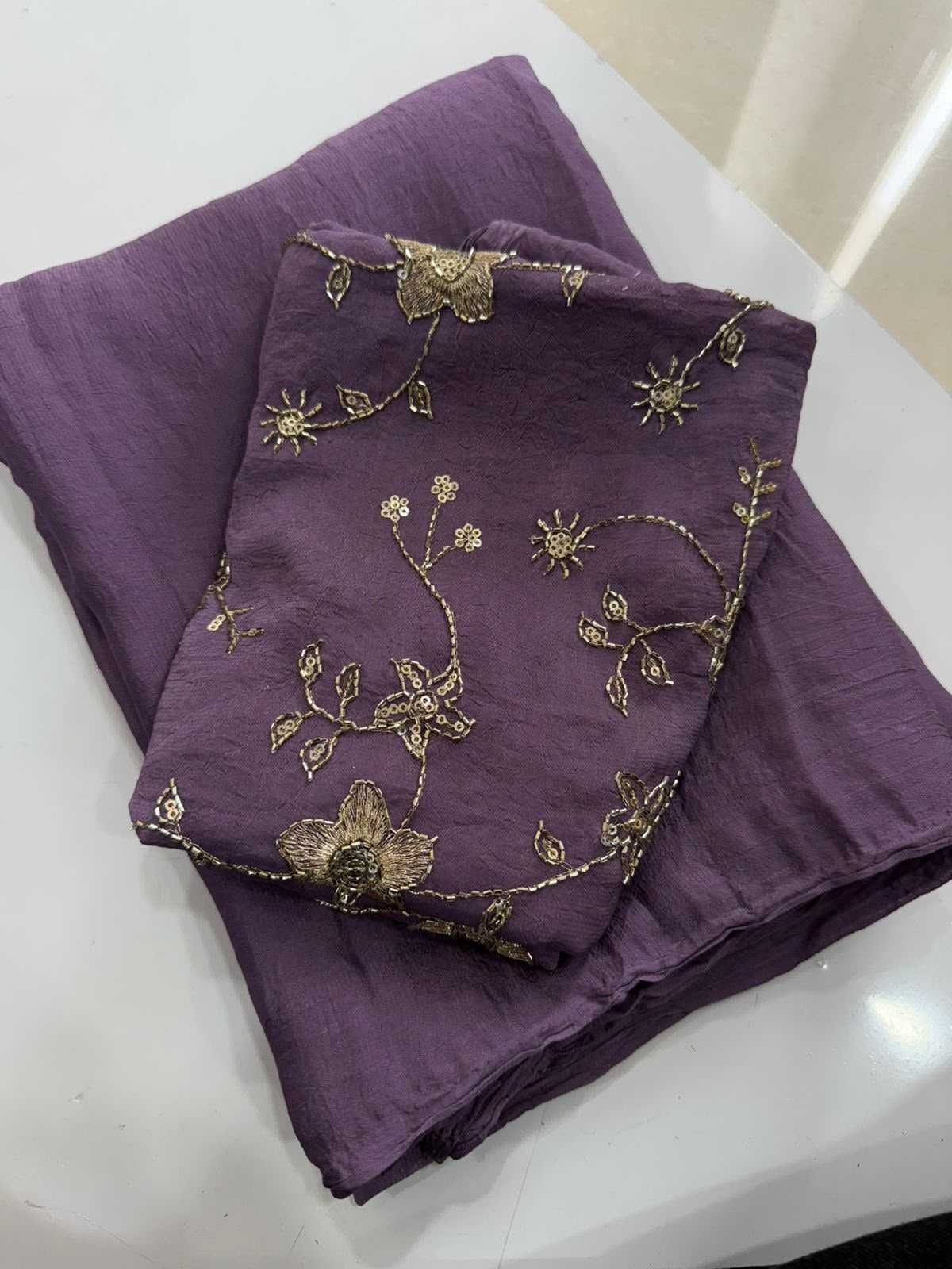 Rangoli Silk Soft Saree in Lavender Purple
