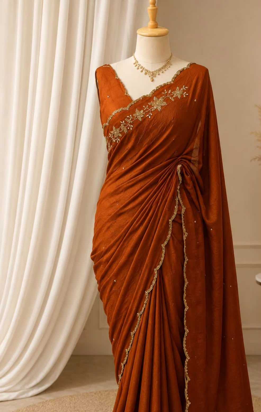 Rangoli Silk Soft Saree in Red