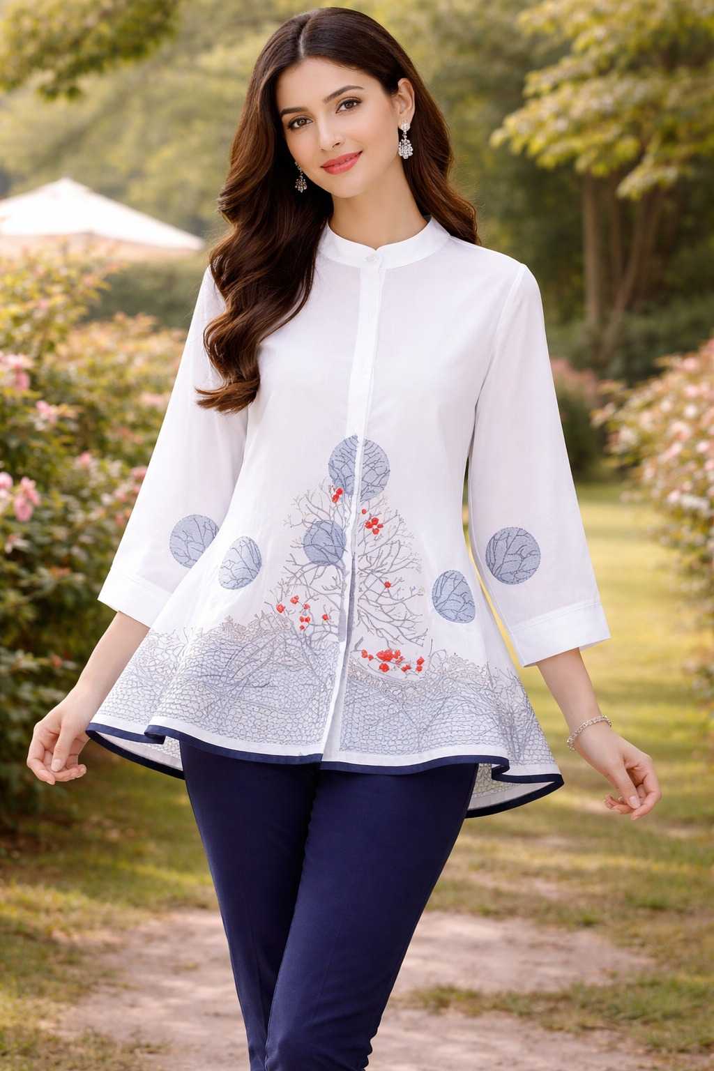 Rayon Cotton Kurti