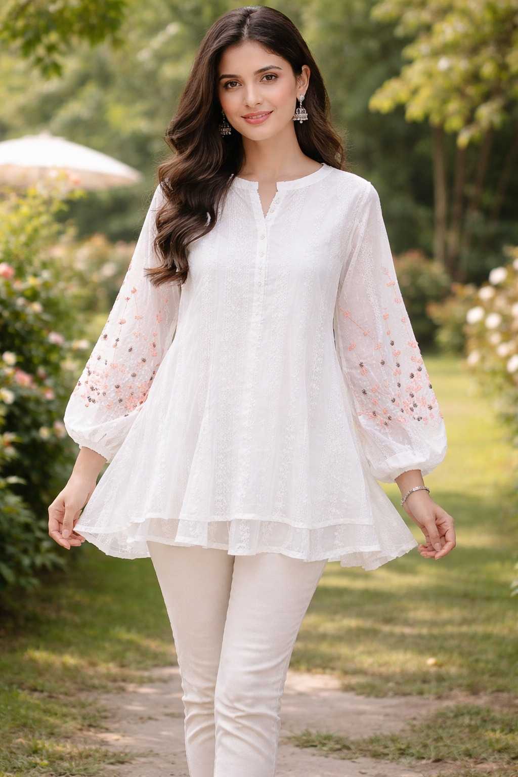 Rayon Cotton Kurti