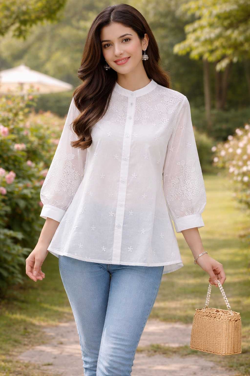 Rayon Cotton Kurti
