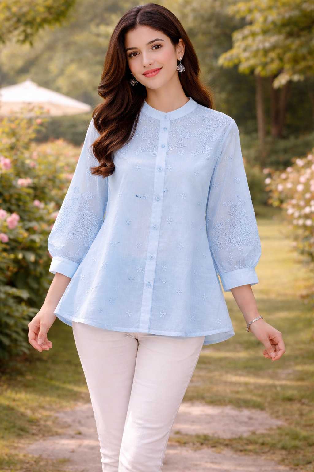 Rayon Cotton Kurti