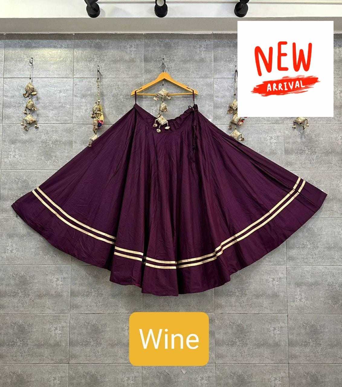 Reyon Cotton Designer Lehenga in White