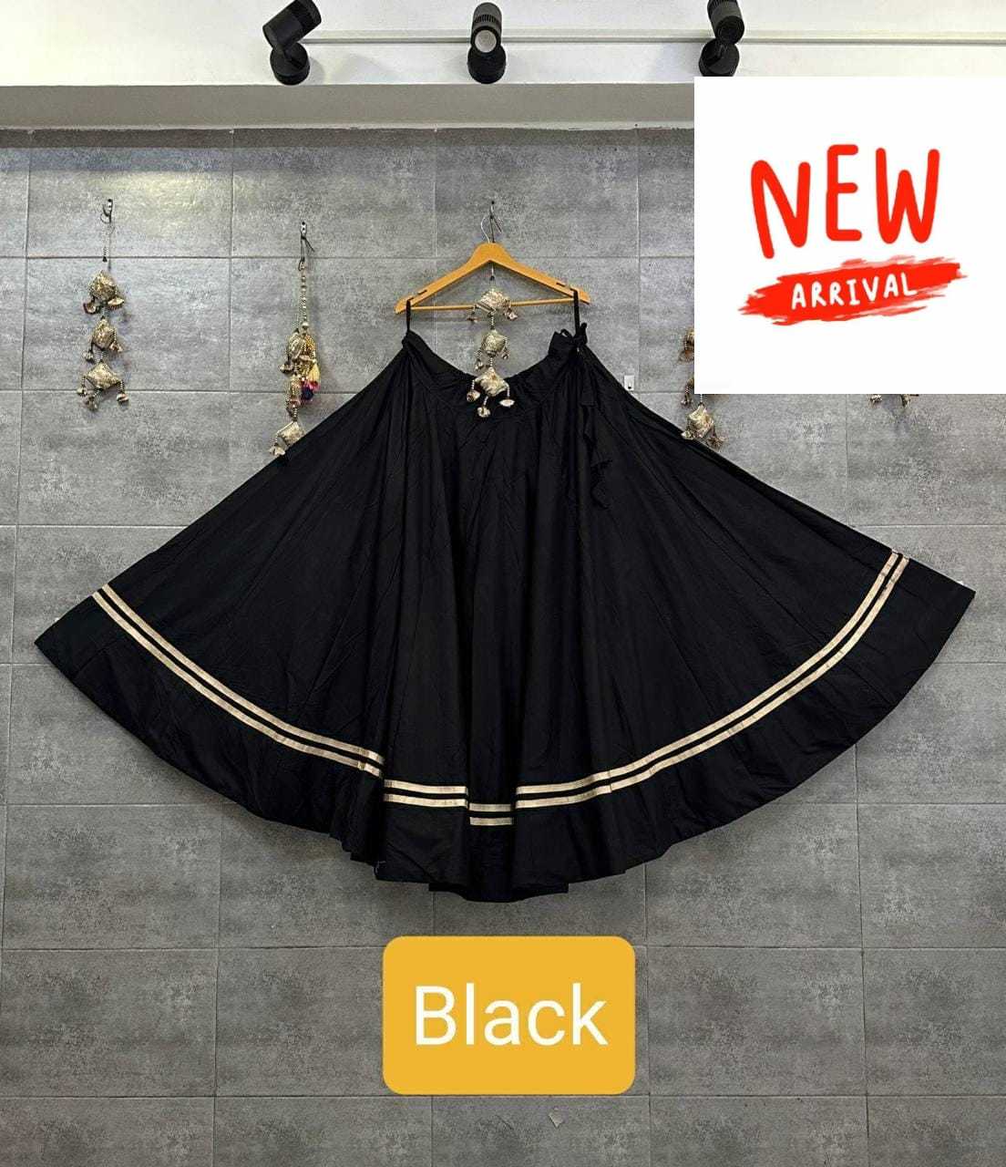 Reyon Cotton Designer Lehenga in White