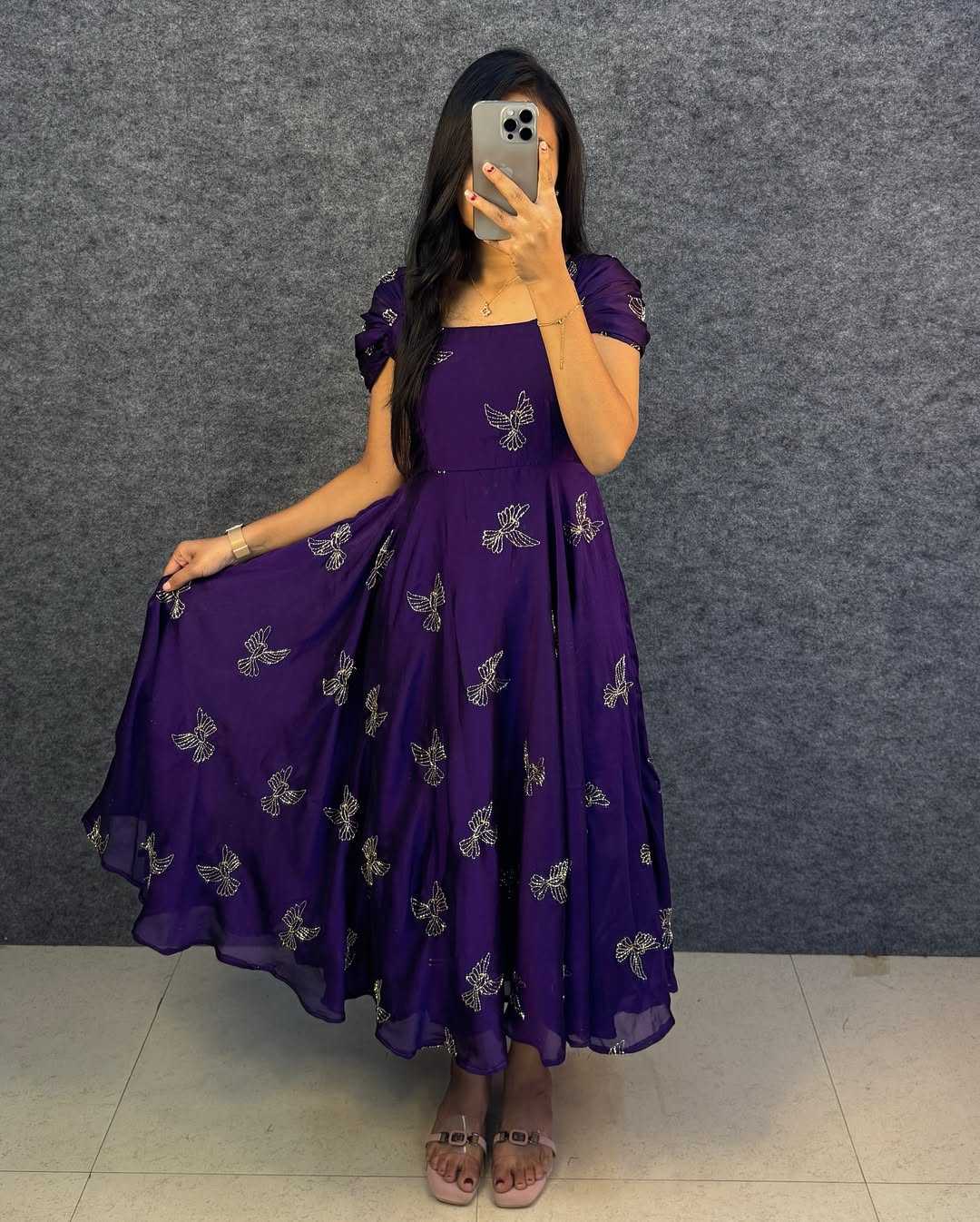 Rangoli Silk Fancy Gown