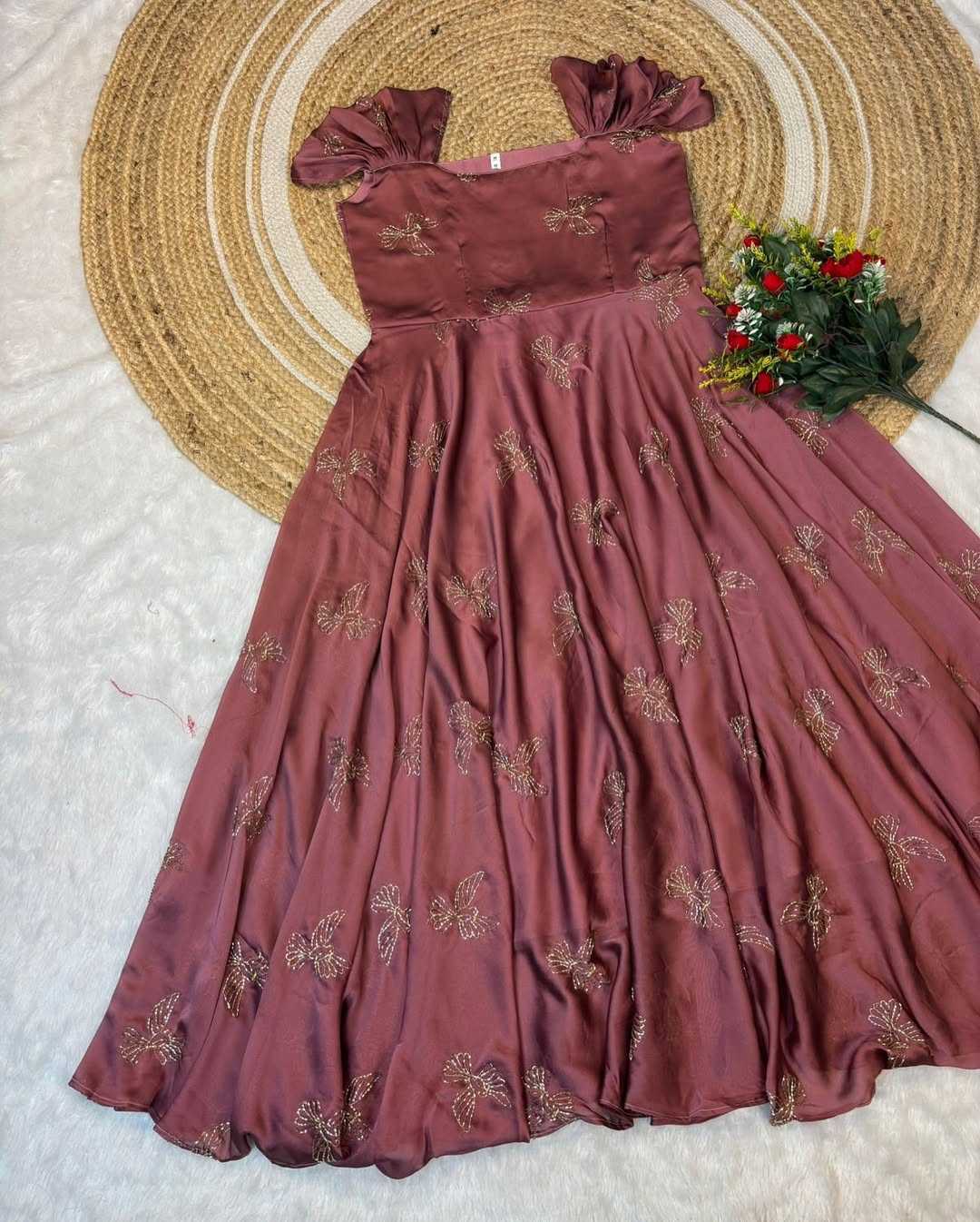 Rangoli Silk Fancy Gown