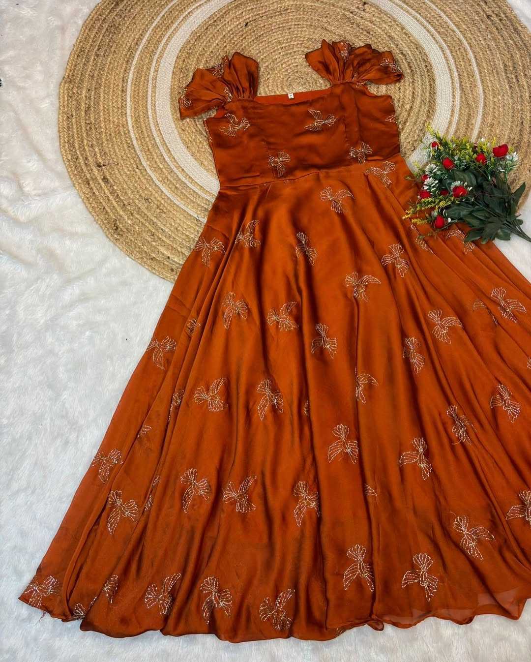 Rangoli Silk Fancy Gown