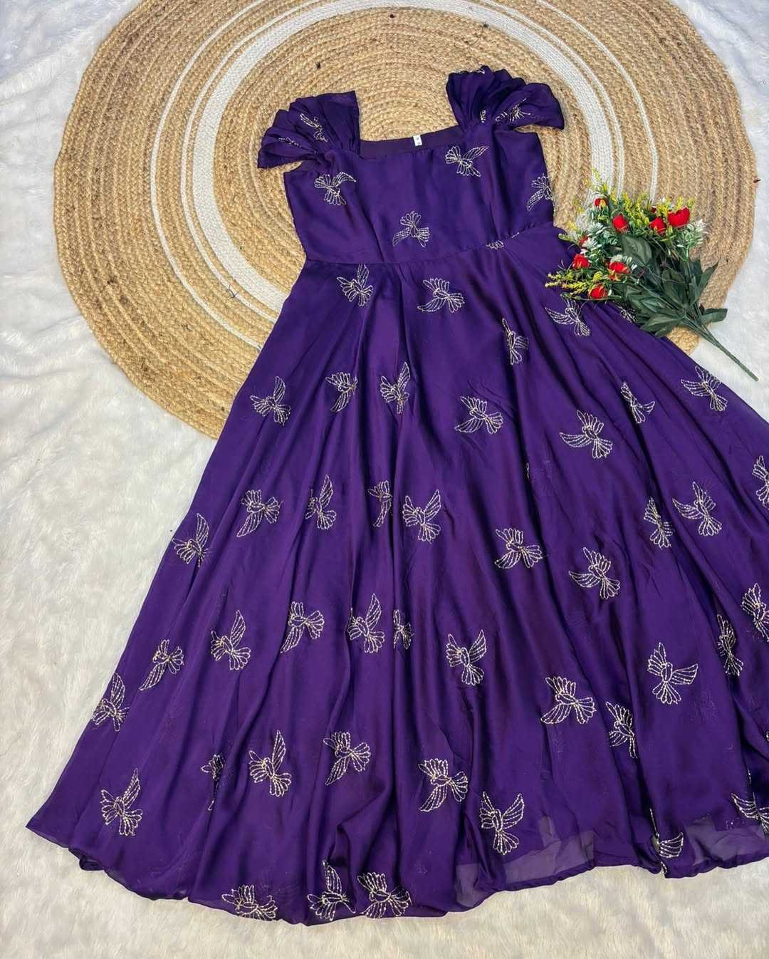 Rangoli Silk Fancy Gown