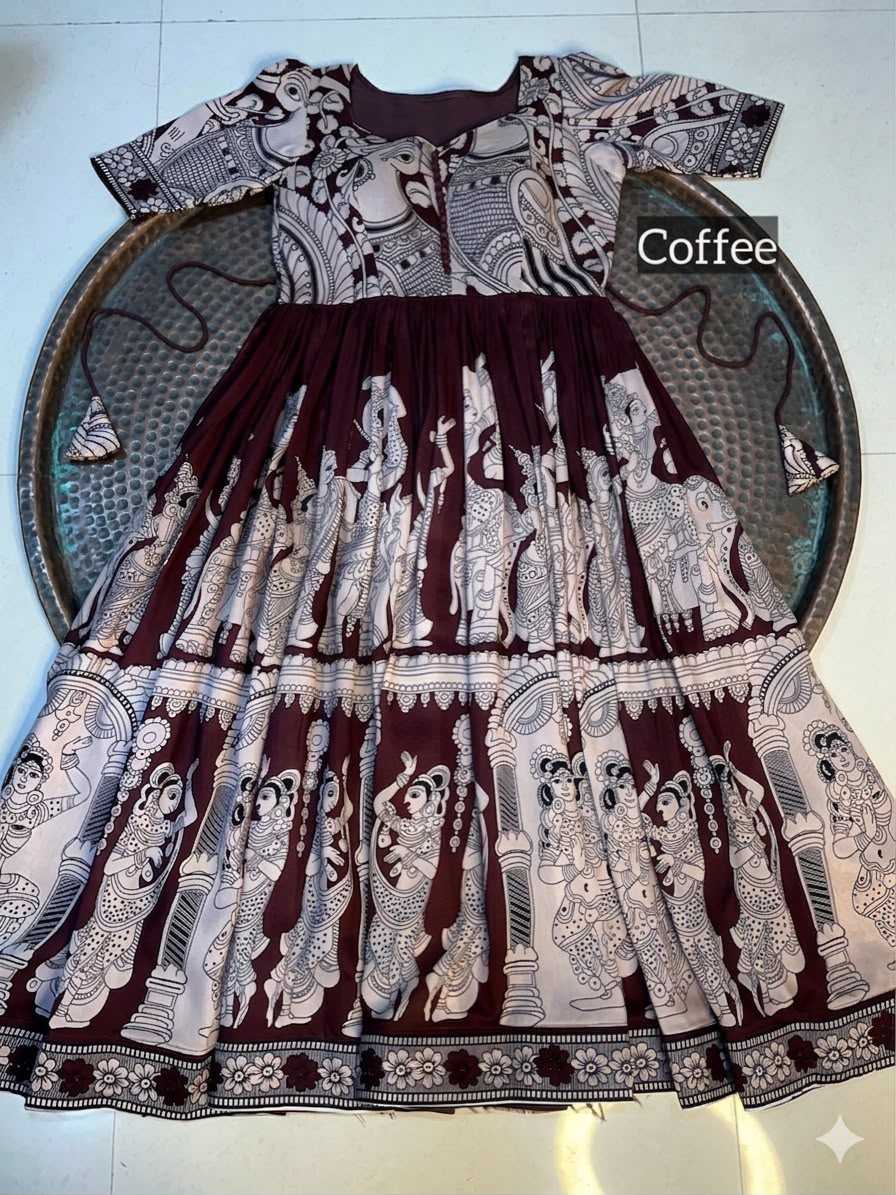 Muslin Printed Gown