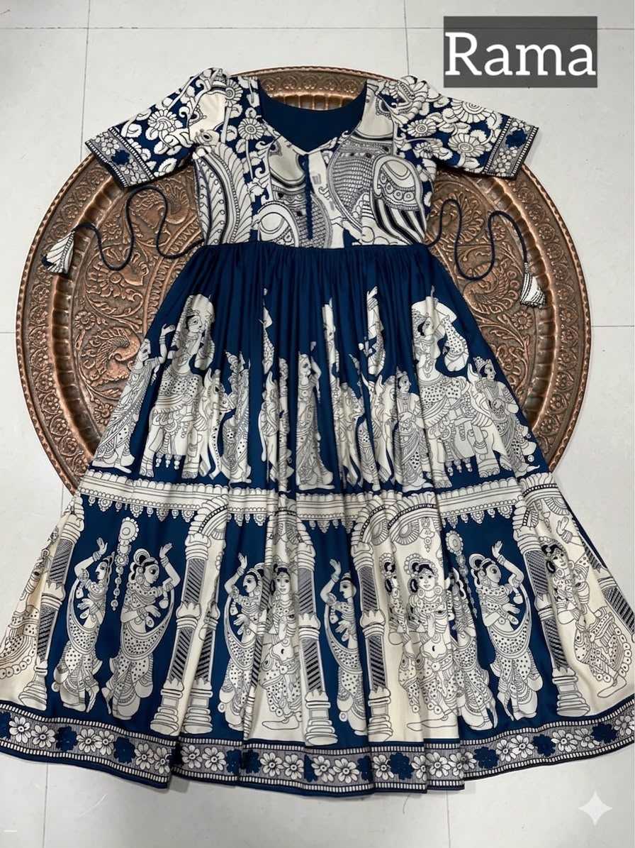 Muslin Printed Gown