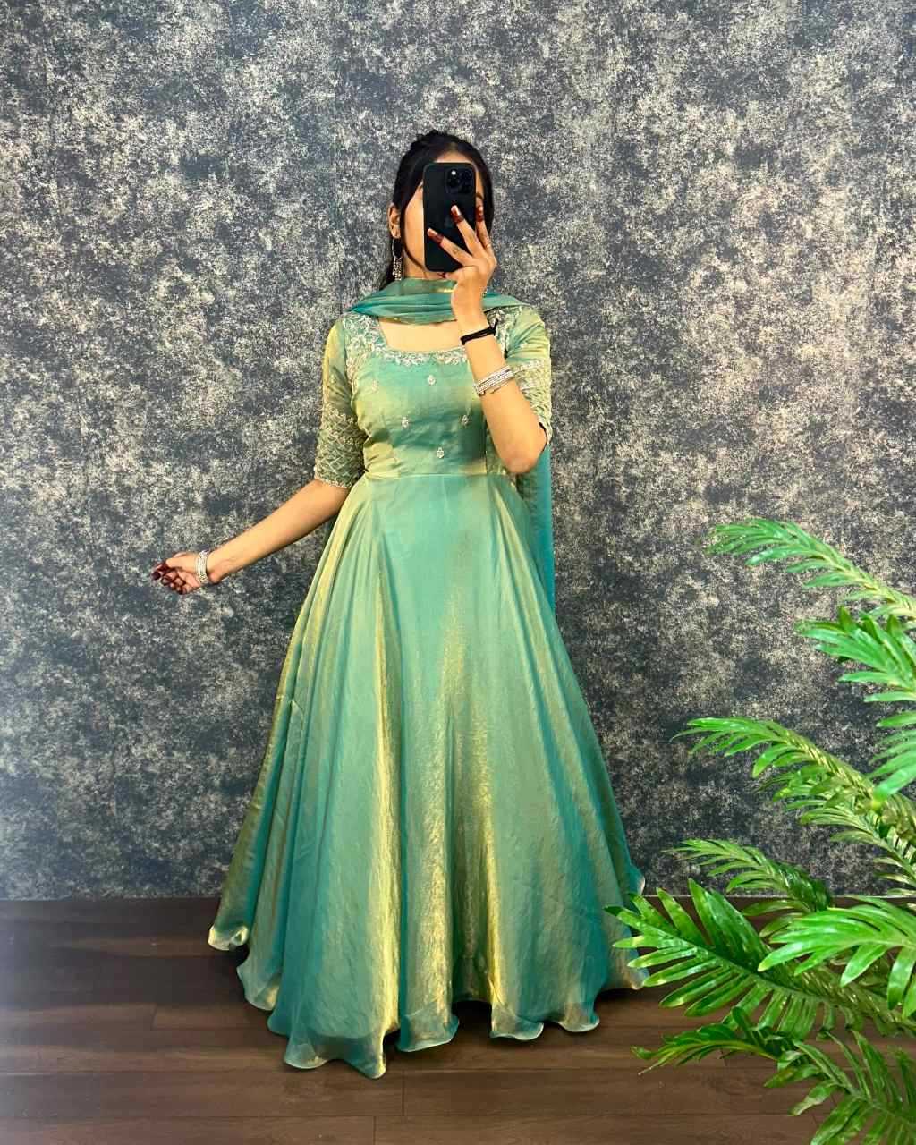 Embroidery Gown