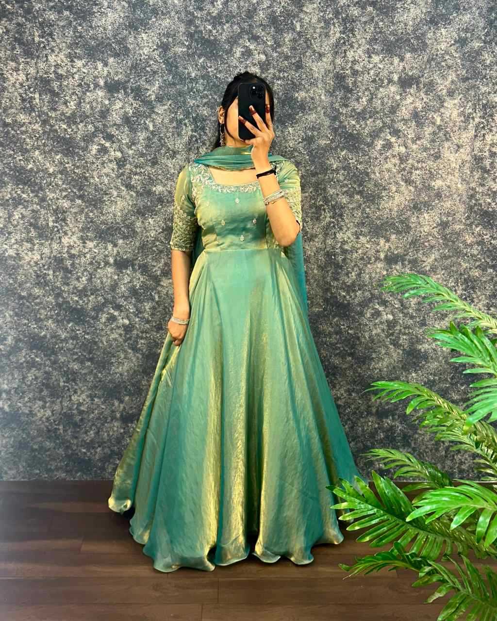 Embroidery Gown