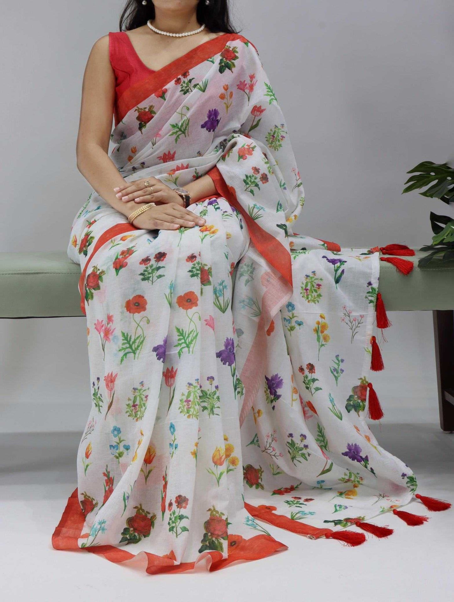 Printed Saree