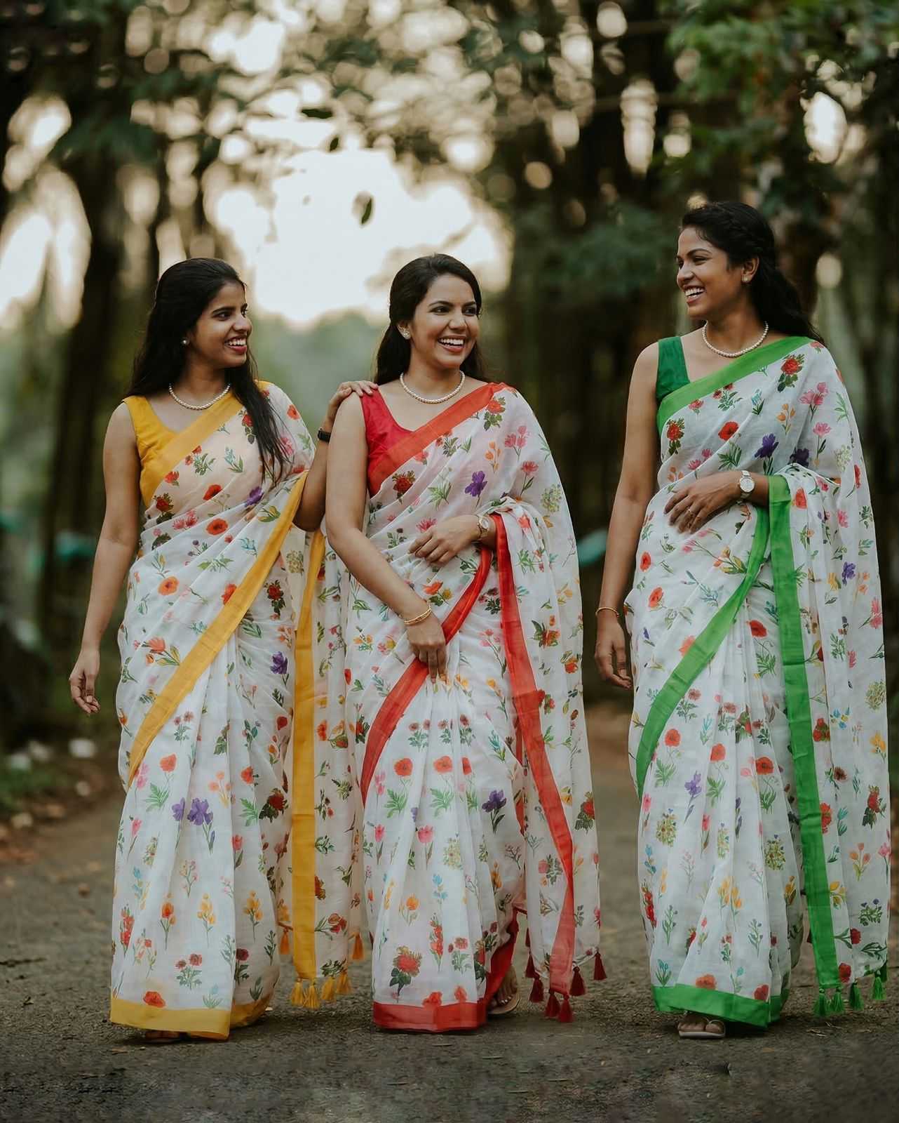 Printed Saree