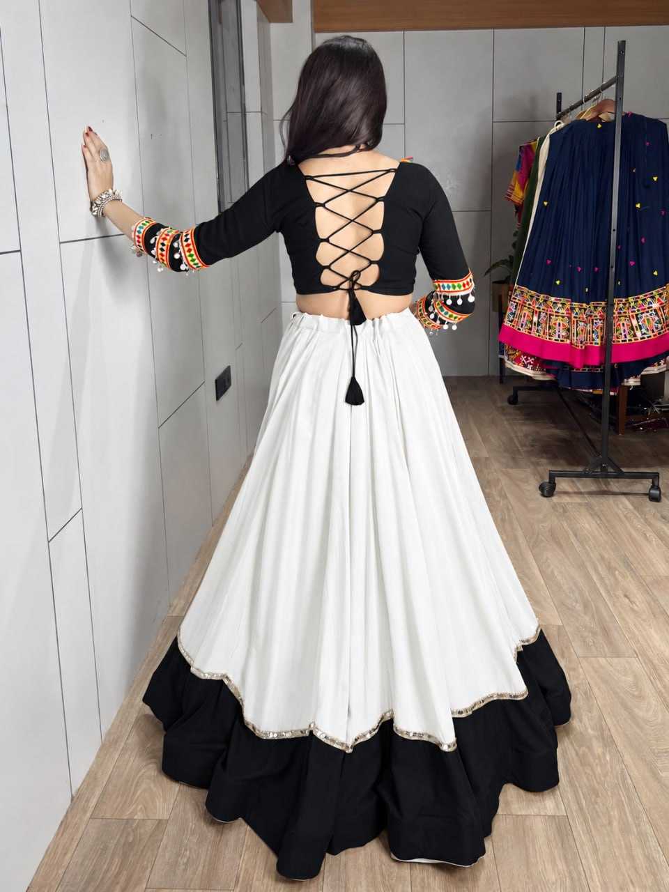 Cotton Traditional Lehenga in Baby Pink