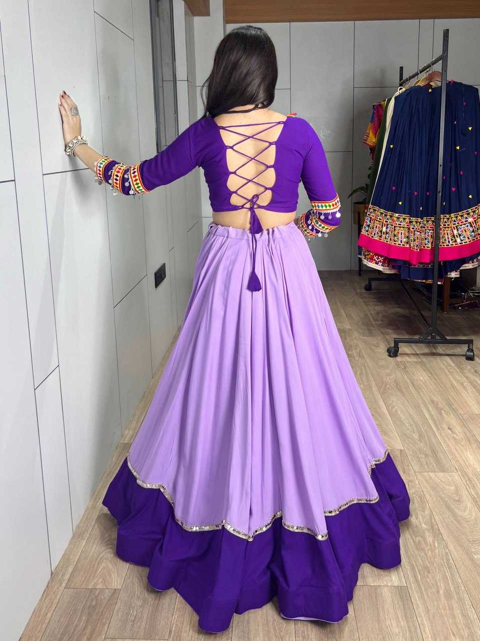 Cotton Traditional Lehenga in Baby Pink