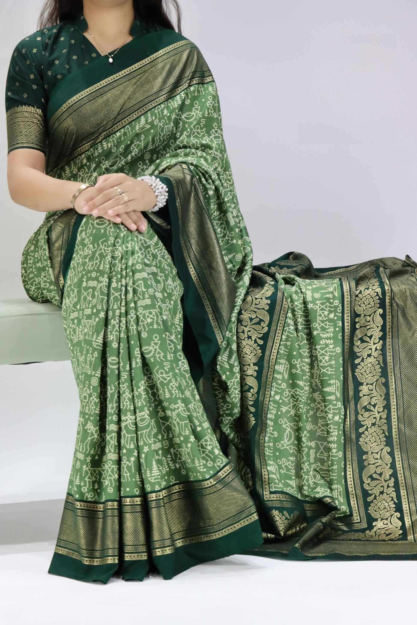 Tussar Silk Soft Saree