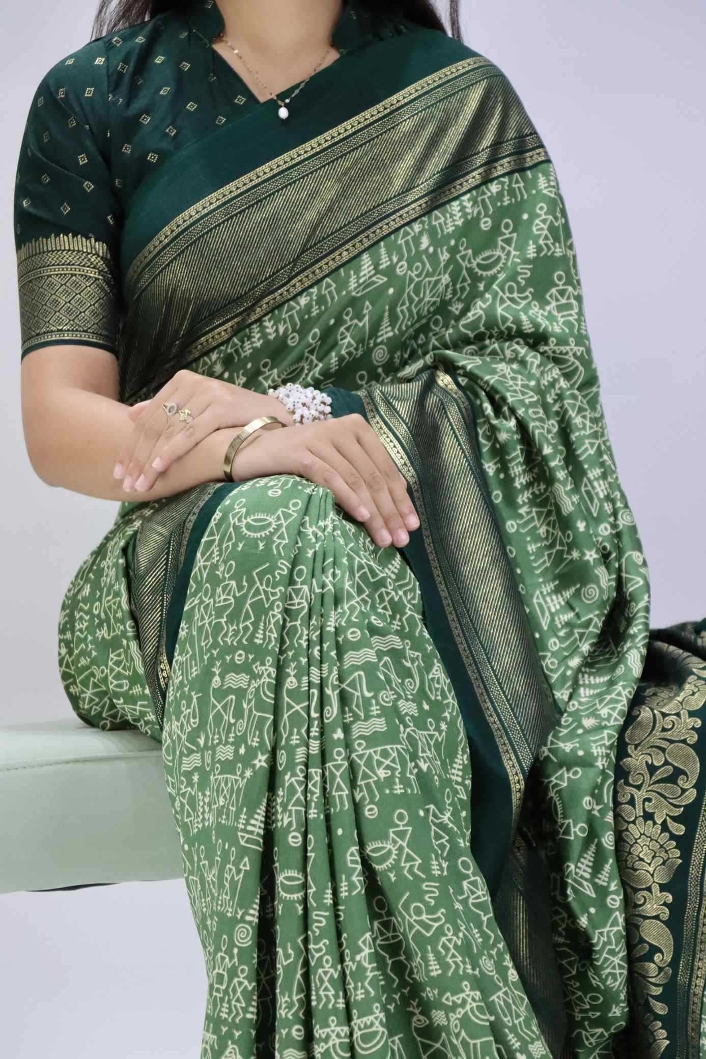 Tussar Silk Soft Saree