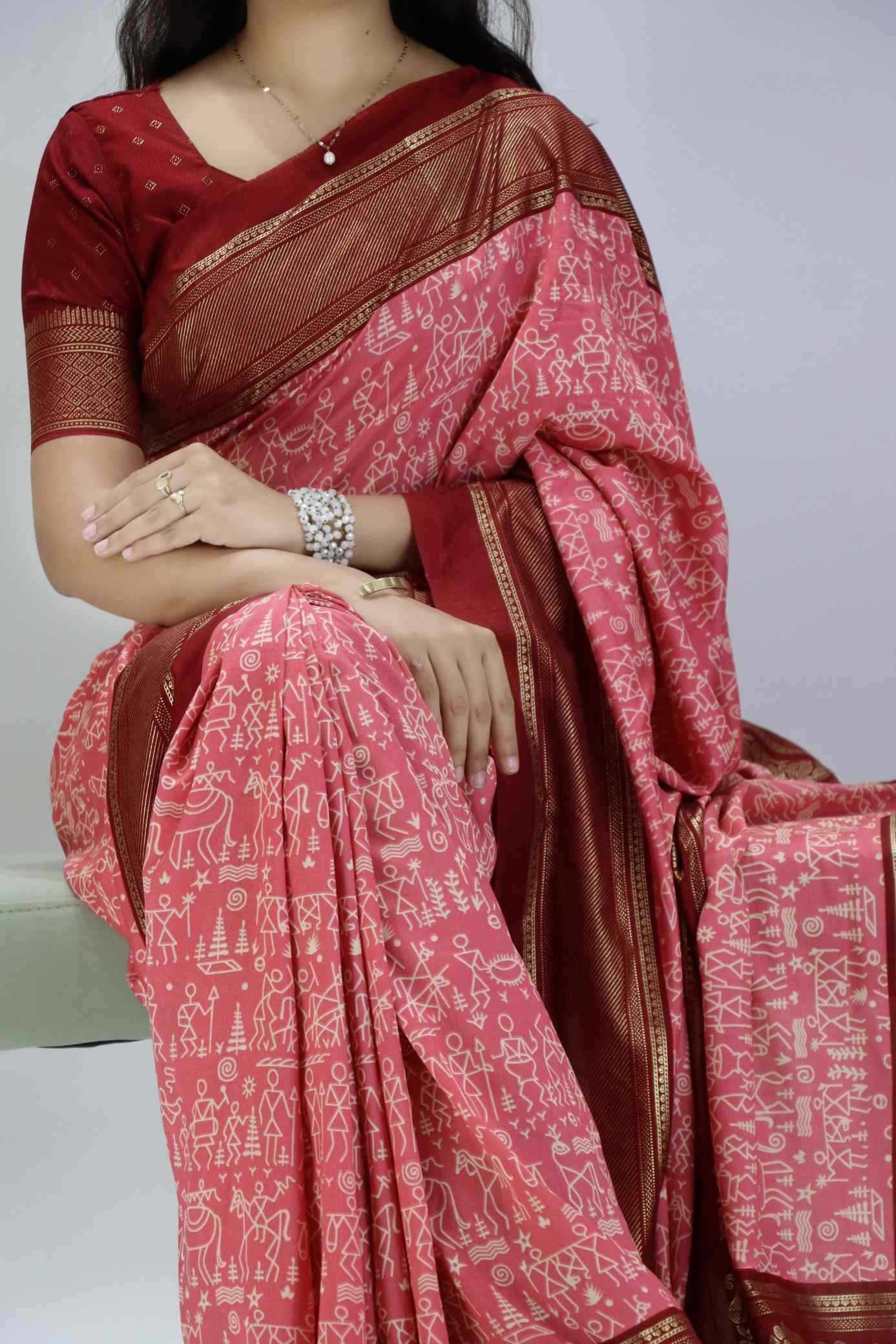 Tussar Silk Soft Saree