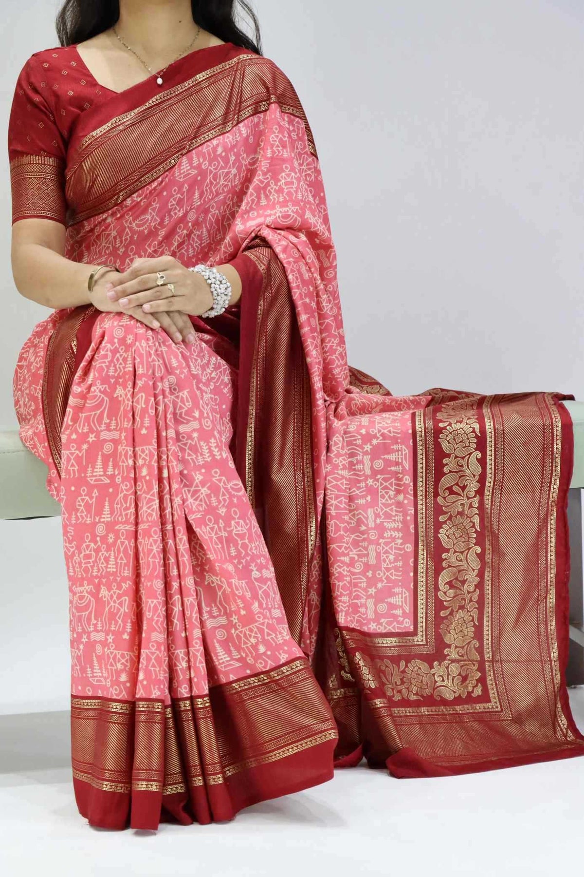 Tussar Silk Soft Saree