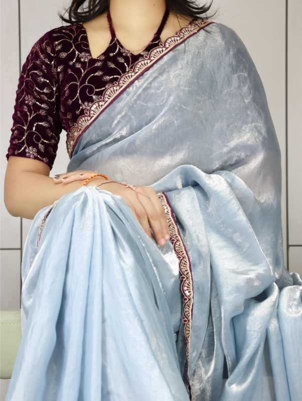Premium Silk Tissue Saree