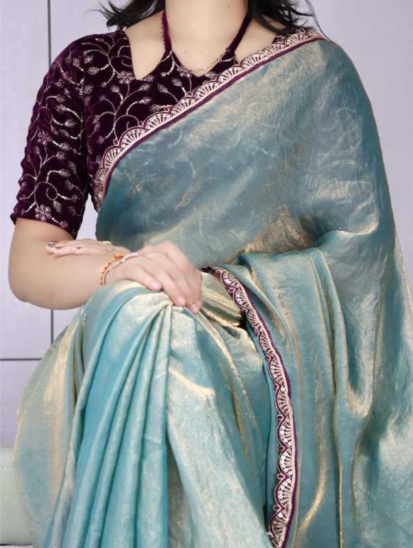Premium Silk Tissue Saree