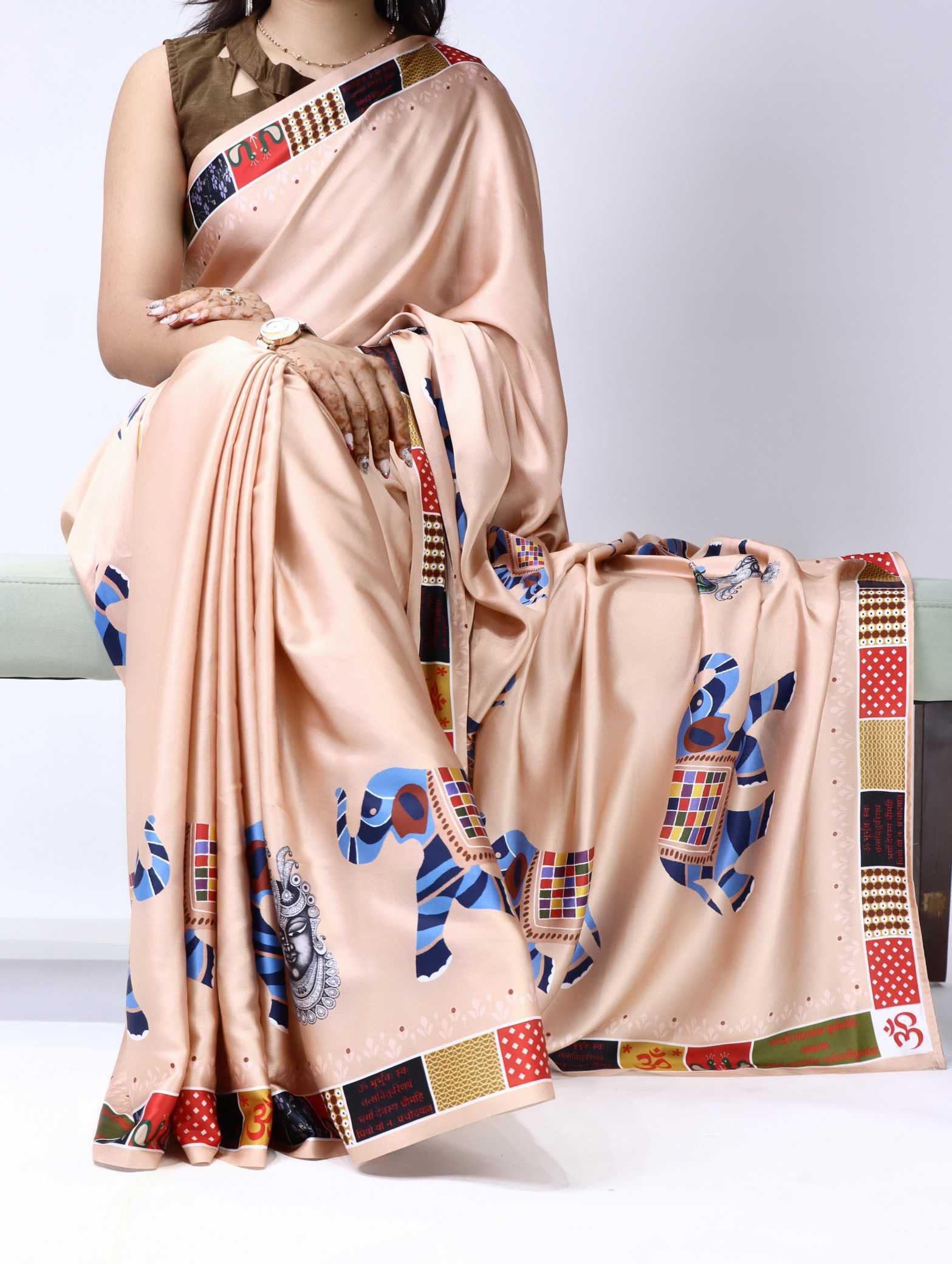 Printed Saree