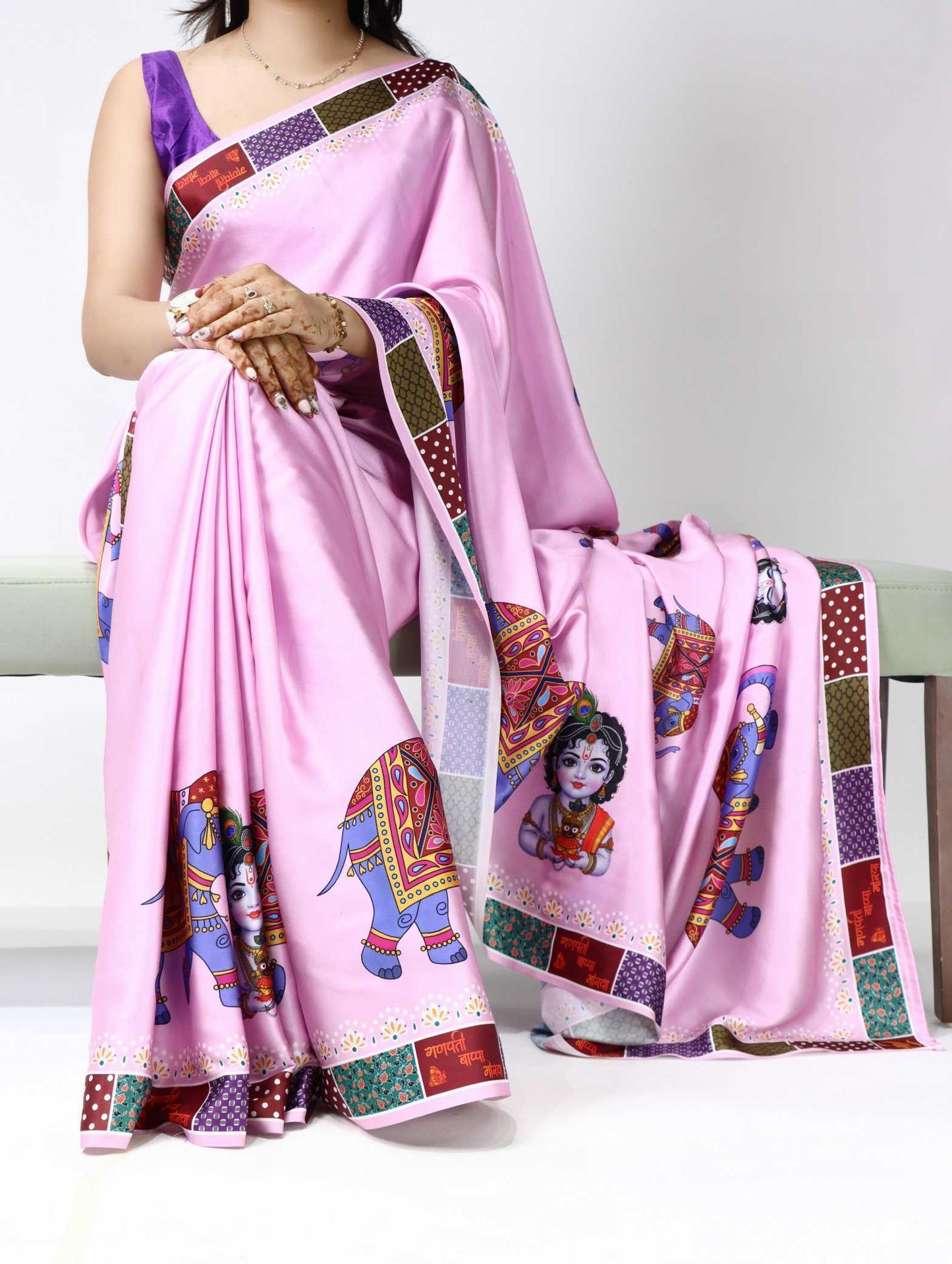 Printed Saree