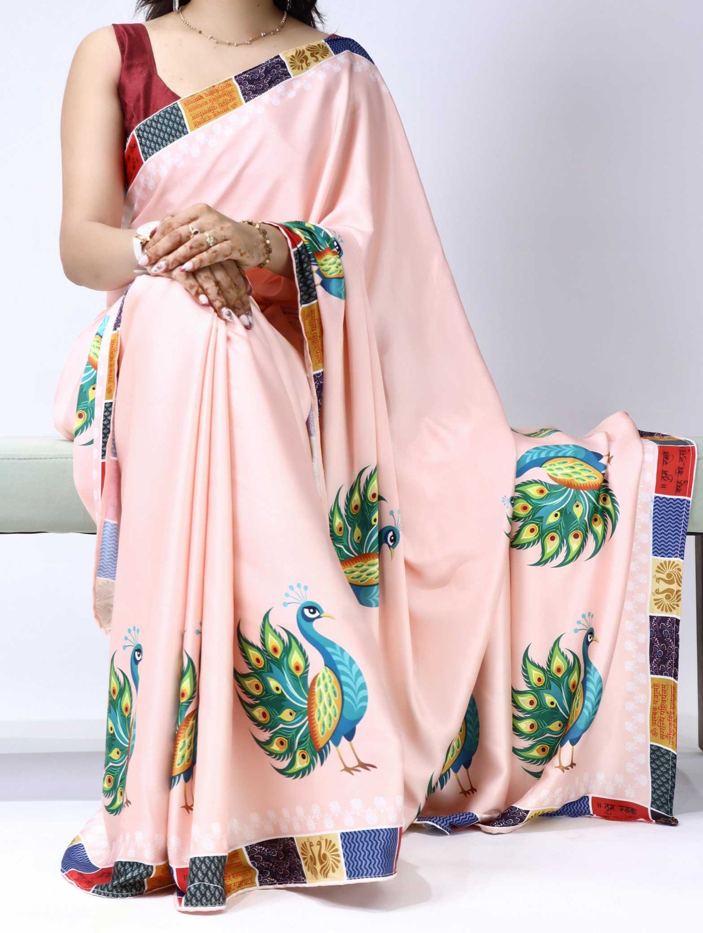 Printed Saree