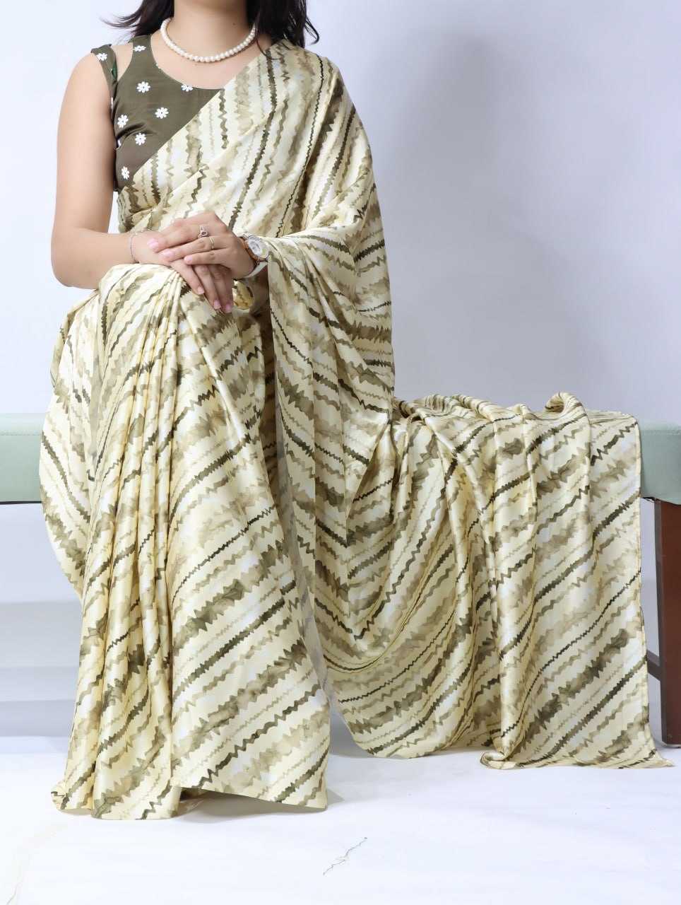 Japan Sartin Leheriya Saree