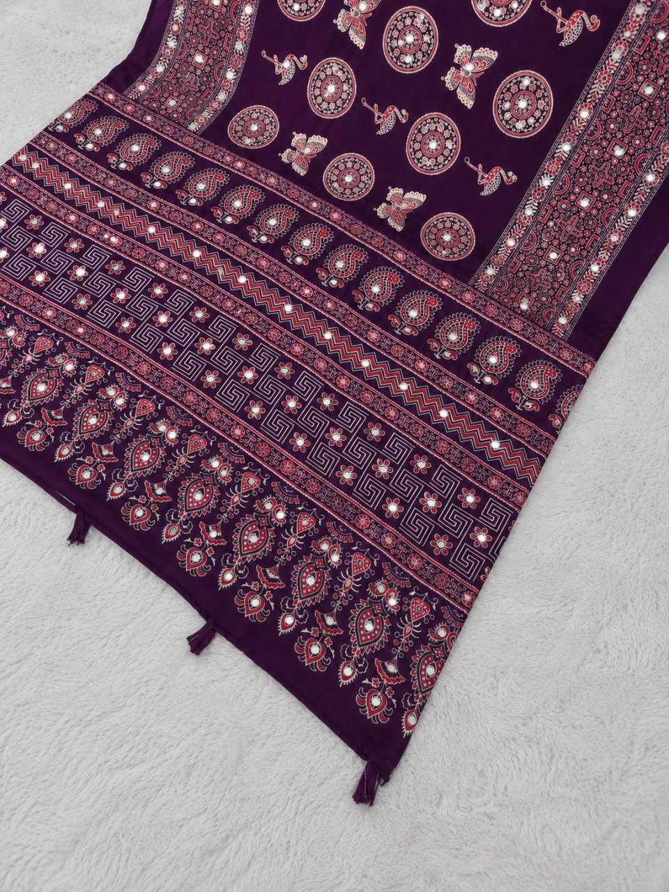 Japan Sartin Printed Saree 3204