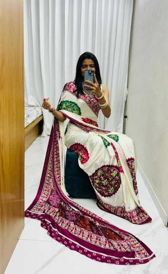 Japan Sartin Fancy Saree