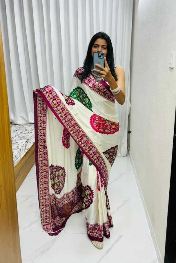 Japan Sartin Fancy Saree