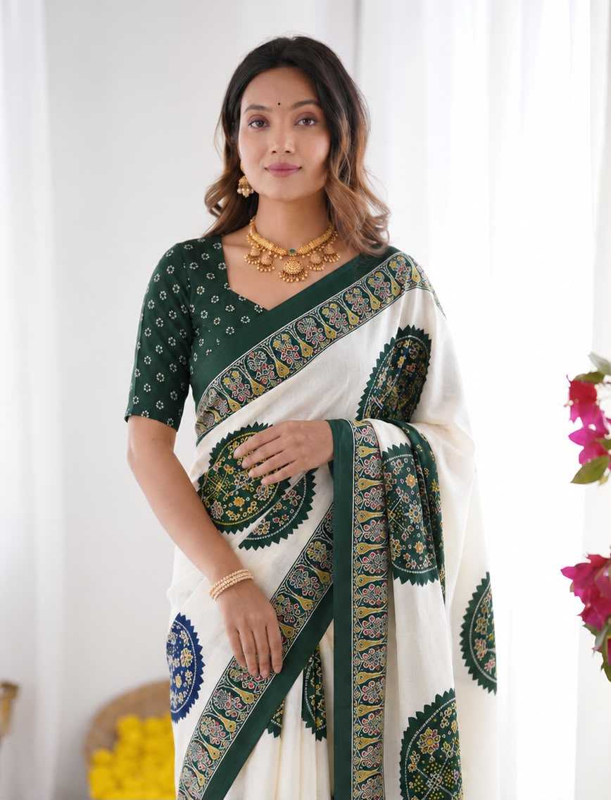 Japan Sartin Fancy Saree