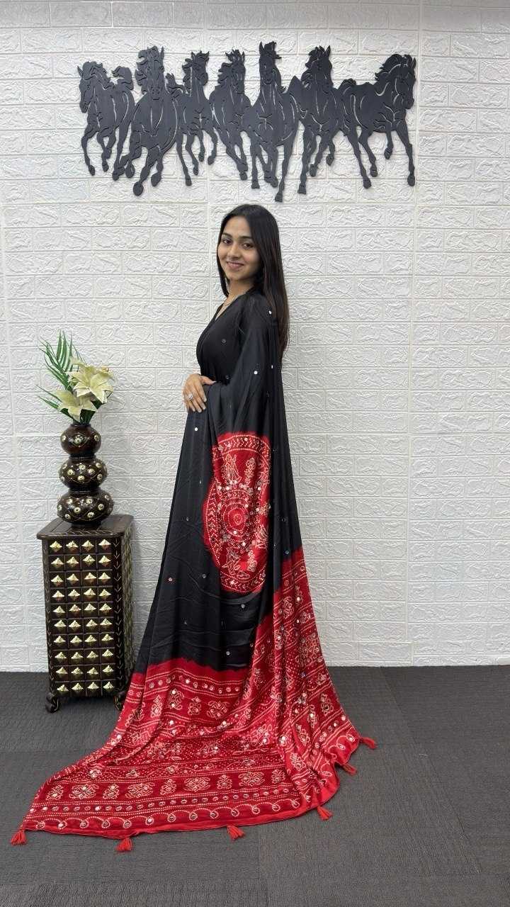 Japan Sartin Printed Saree
