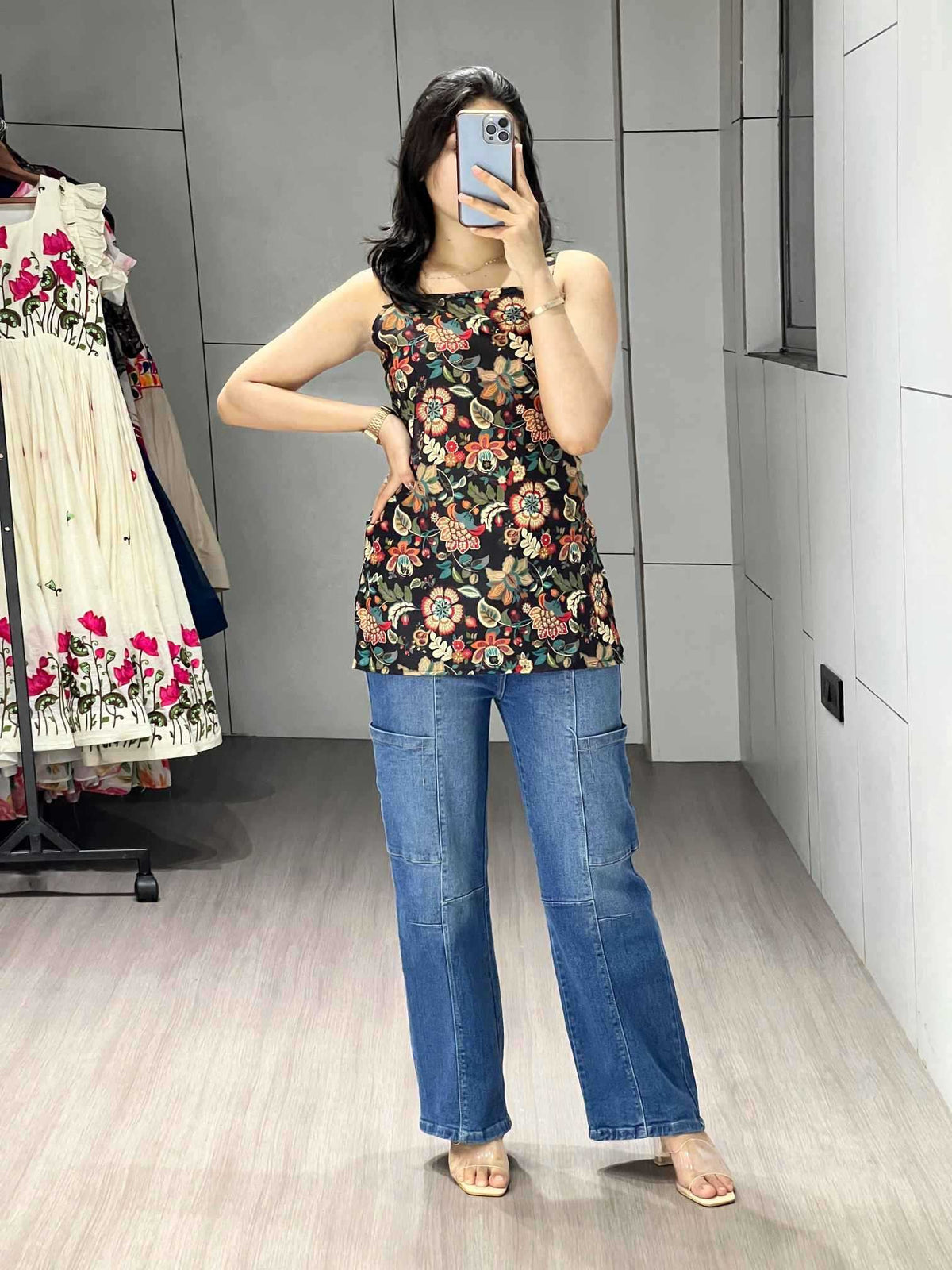 Cotton Cambric Short Kurti