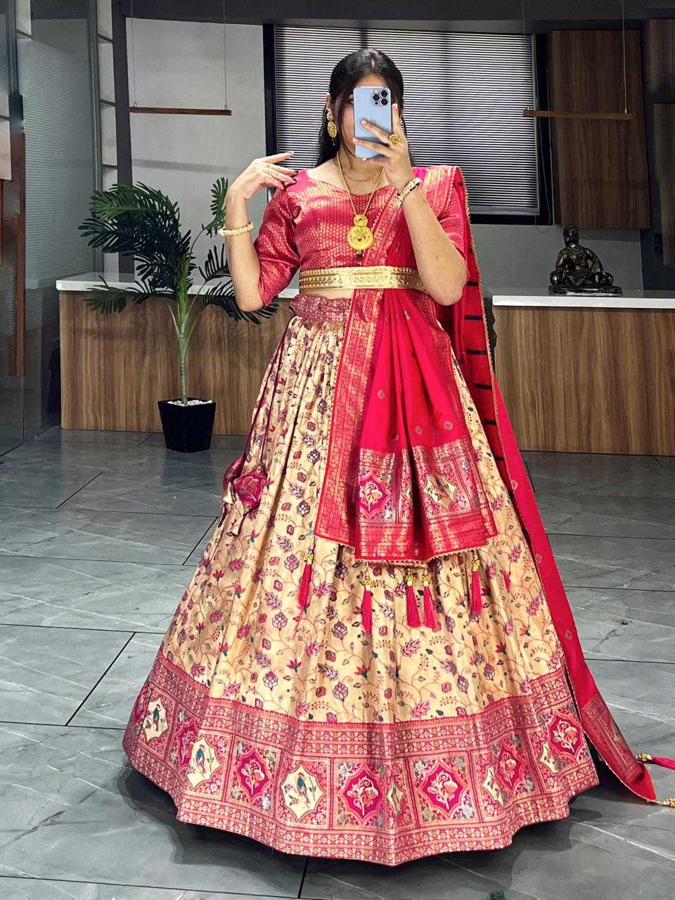 Kanjivaram Silk Fancy Lehenga