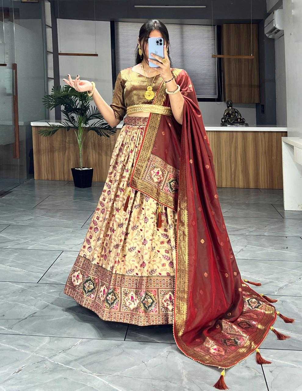 Kanjivaram Silk Fancy Lehenga