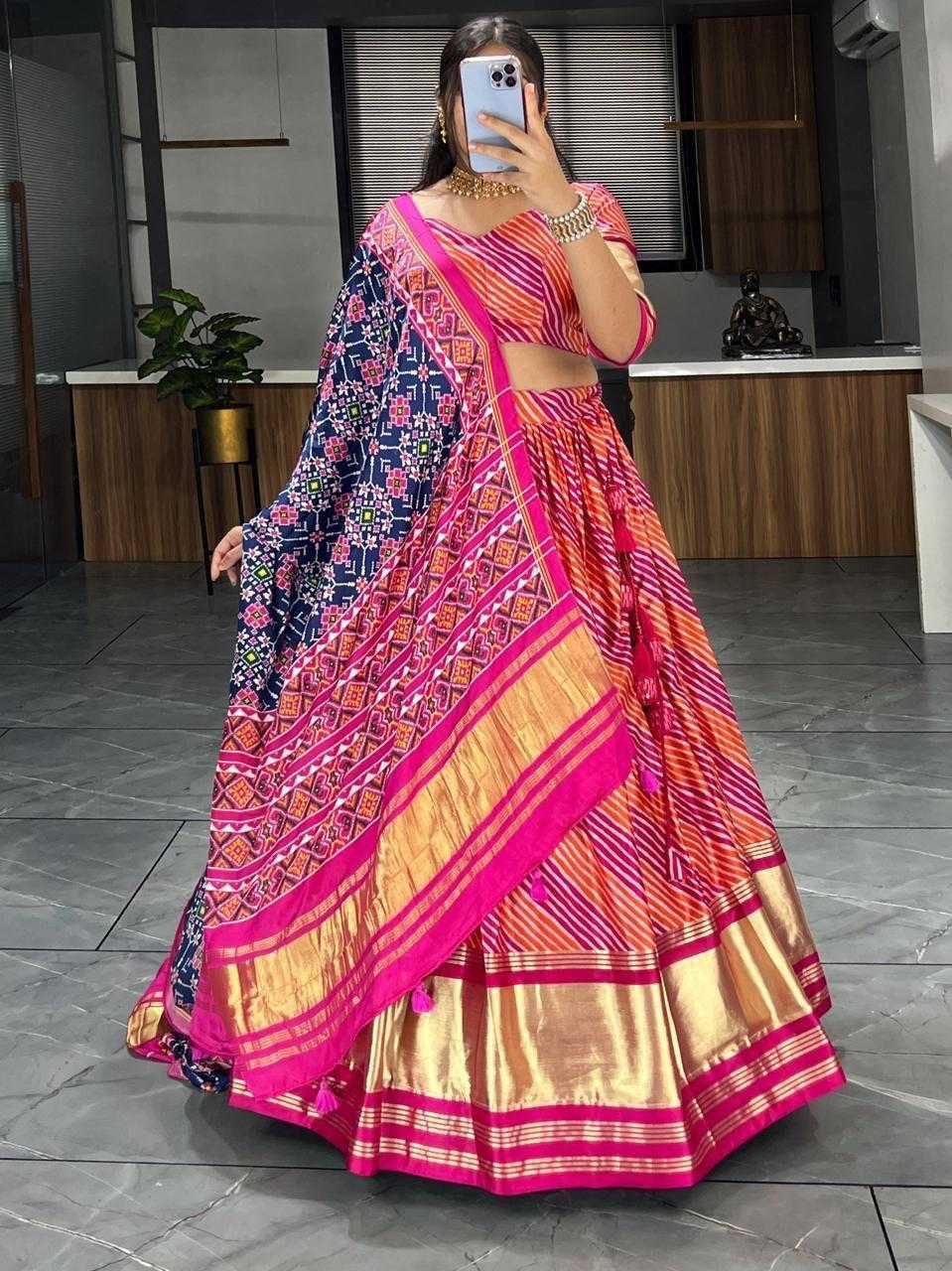 Gajji Silk Lehenga