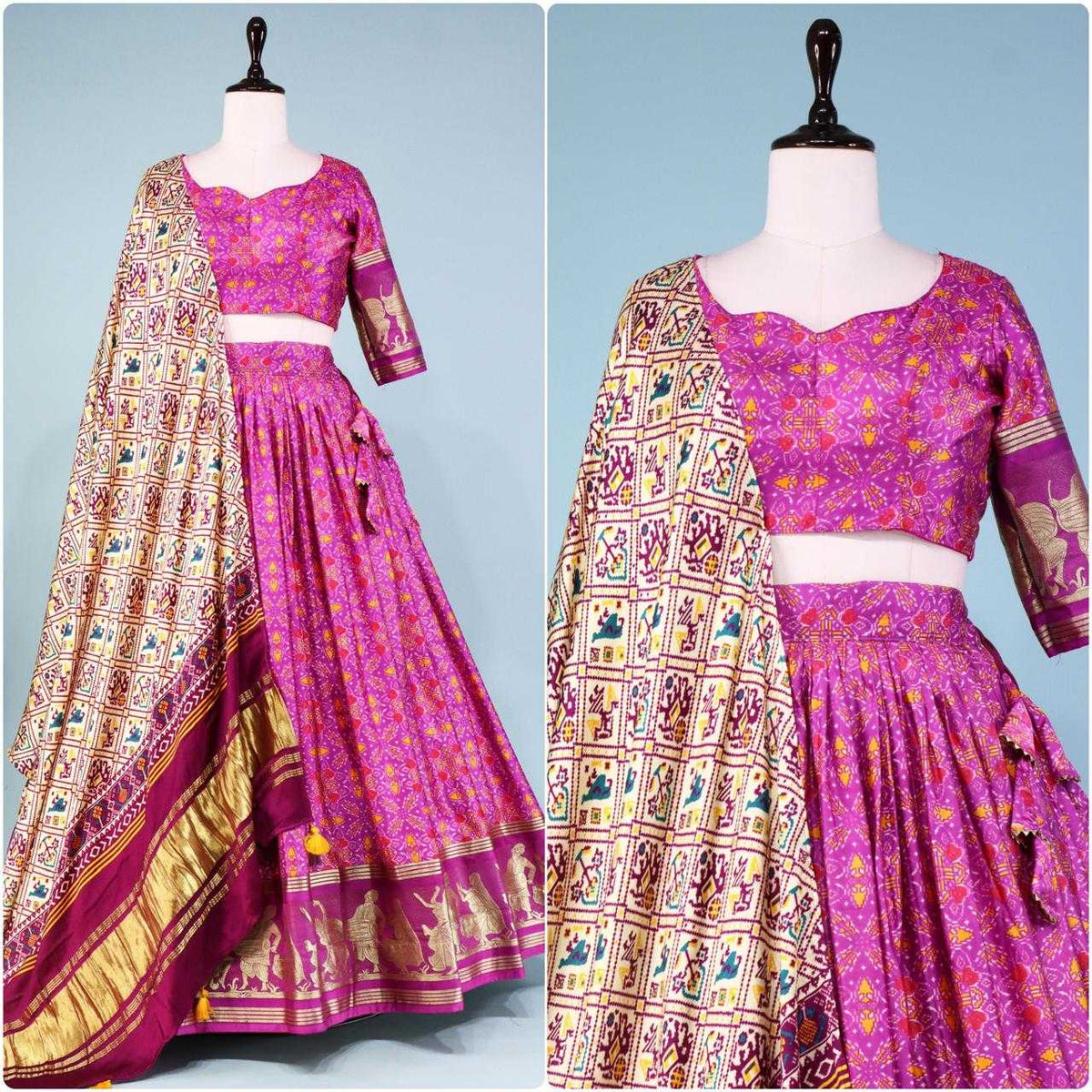 Gajji Silk Lehenga