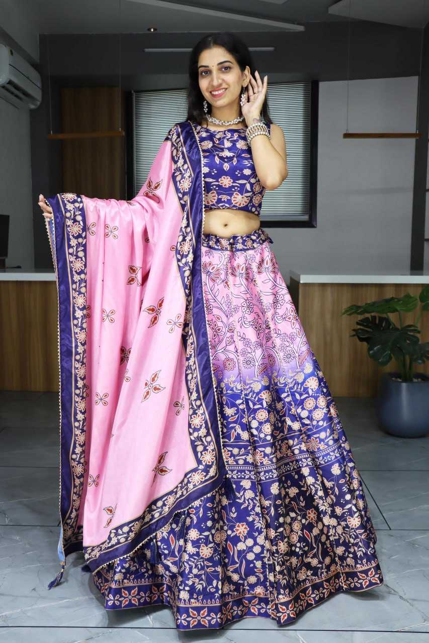Art Silk Designer Lehenga