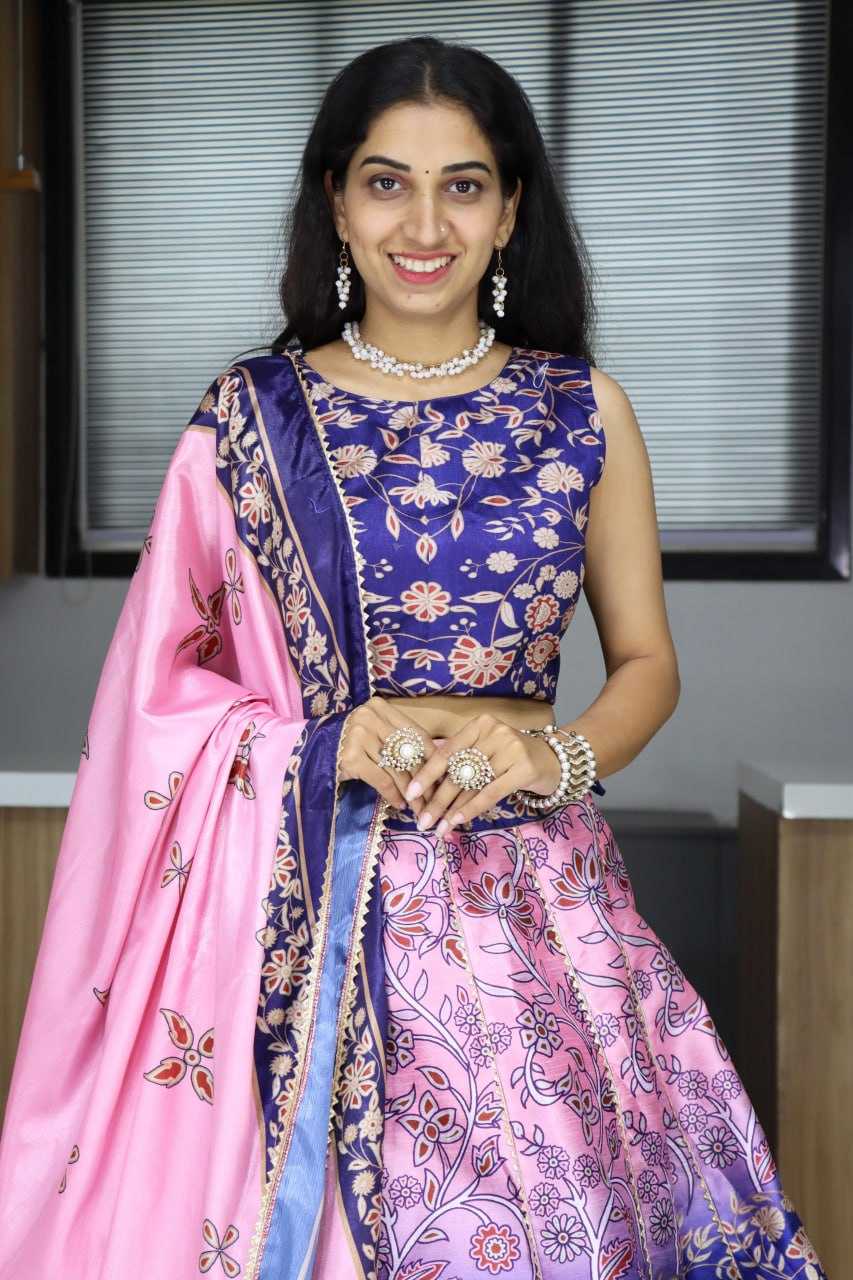 Art Silk Designer Lehenga
